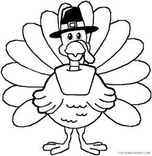 Advertisement a perfect turkey, the centerpiece of a typical american thanksgiving celeb. Thanksgiving Turkey Outline Coloring Pages Thanksgiving Turkeys To Color And Printable Coloring4free Coloring4free Com