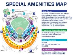 Kauffman Stadium Seating Chart With Seat Numbers Seating Chart