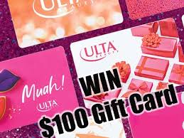 Check spelling or type a new query. Win A 100 Ulta Gift Card