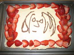 Maybe you would like to learn more about one of these? Celebrated John Lennon S Birthday With A Cake Cake Food Sweets
