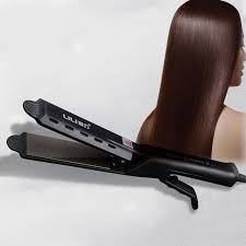 110-240v Professional Hair Straightener For Travel Temperature Control  Portable Hair Straightening Irons Ceramic Flat Iron - Hair Straightener -  AliExpress