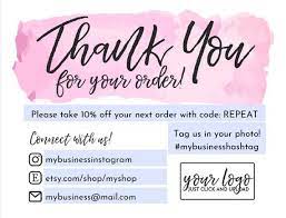 I'm confident that you will enjoy your doe vacuum cleaner. Instant Download Editable And Printable Thank You Card For Small Business With Your Logo Poshmark Thank You For Your Order Etsy Note Printable Thank You Cards Business Thank You