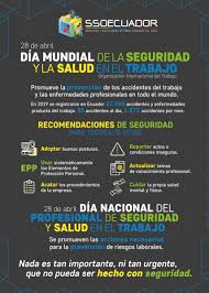 .de la región para las atenciones de salud ocupacional, que día a día buscamos hacer que la calidad de nuestros servicios sea de. Ssoecuador V Twitter Feliz Dia De La Seguridad Y Salud Ocupacional En Especial A Todos Aquellos Personajes Que Detras De Un Escritorio El Dia A Dia En Medio De Una Construccion Atendiendo