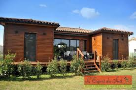 Fabricant de mobil home haut de gamme en bois sans permis de construire pour camping ou zone de loisir toulouse sud ouest; Maison Ossature Bois Au Calme Jardin Piscine L Esprit Du Sud Agence Immobiliere