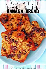 The Most Delectable Banana Bread On Earth With Chocolate Chips And Peanut Butter Peanut Butter Banana Bread Peanut Butter Recipes Best Banana Bread