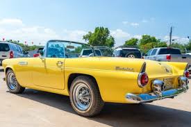Image result for Goldenrod Yellow 1955 Thunderbird