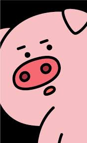 Pin By Darwin On Anime Cartoons Pig Cartoon Pig Wallpaper Pig Illustration