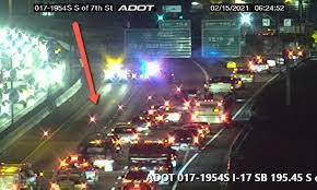 For example, car a runs a red light and hits car b. I 10 I 17 In Phoenix Reopens After Early Morning Fatal Accident