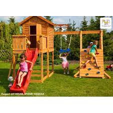 Maybe you would like to learn more about one of these? Aire De Jeux Pour Enfants En Bois Seche Lasure Myhouse Spider Fungoo
