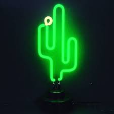 Bloom And Fresh On Instagram Neon Cactus Lamp Iyi Geceler Bloomandfresh Neon Design Cactus Neon Signs Neon Sculpture Neon