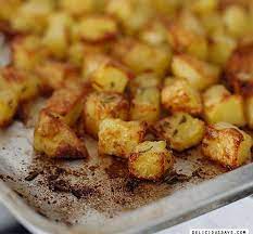 Pin By Katie Carlson On Recipes To Try Baked Potato Cubes Cube Recipe Food