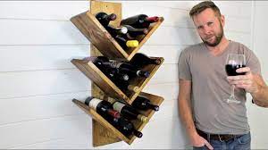 6 easy diy wine rack projects now that you know about the importance of properly storing wine, it's time to get to work. The 15 Wine Rack Easy Diy Project Youtube