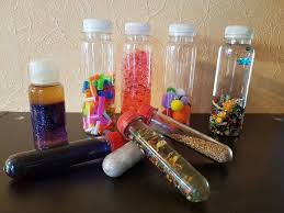 Sensorik Flaschen Luninie Sensorik Baby Spielzeug Basteln Sinnesreizflaschen