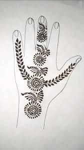 Simple Back Hand Mehndi Designs 2019 Easy Henna For Back Hand Rj Mehndi Art Back Hand Mehndi Designs Henna Designs Hand Henna Designs Easy