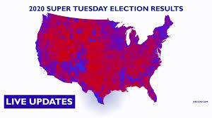 Use the map below to view the electoral voting results and projections for the 2020 election. Nbc News Live Super Tuesday Results Map Newscentermaine Com