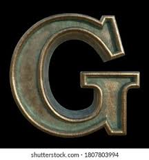 I started with letter g with no particular reason except for that the lowercase. Alphabet Letter G Collection Bronze Letters Stock Illustration 1807803994 Shutterstock