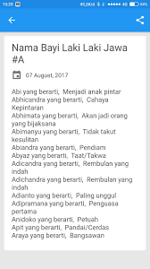 Tali rantai wasim = rupawan; Nama Bayi Laki Laki Jawa Artinya Fur Android Apk Herunterladen