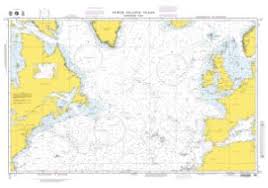 oceangrafix nga nautical chart 11 north atlantic ocean