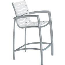 Trusted for over 25 years · affordable financing · decorative accents South Beach Ez Span Bar Stool Wave Segment Outdoor Patio Furniture Tropitone