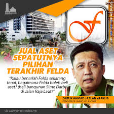 Related articles lebih sejuta pengundi sabah pilih adun, kerajaan baharu yes to anwar or no? Umno Online On Twitter Jual Aset Sepatutnya Pilihan Terakhir Felda Kalau Benarlah Felda Sekarang Tenat Bagaimana Felda Boleh Beli Aset Beli Bangunan Sime Darby Di Jalan Raja Laut Datuk Ahmad Jazlan Yaakub