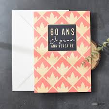 Conviez tous vos proches ! Maxi Carte Joyeux Anniversaire 60 Ans Achat Carte D Anniversaire Cadeau Maestro