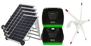 Nature's generator runs on a rechargeable battery no gas needed to run and can. Natures Generator Elite Solar And Wind Generator Platinum Kit