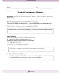 Solids have the strongest intermolecular forces between molecules and it is these forces which hold the molecules in a rigid shape. Copy Of Diffusion Gizmo Exploration Guide Copy Of Diffusion Gizmo Exploration Guide 2021 Stuvia