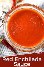Easy Homemade Red Enchilada Sauce Recipe For Mexican Food Tomato Based With Chili Powder And S Recipes With Enchilada Sauce Red Enchilada Sauce Red Enchiladas