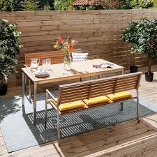 Deinen Garten Gunstig Und Schick Mit Gartenbanken Von Studio Copenhagen Einrichten Home24 Gartenmobel Gartenmobel Sets Gartenbank Edelstahl