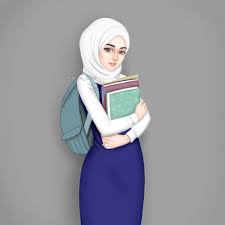 Gambar kartun muslimah lucu keren dll web informasi. Tuntutlah Ilmu Sehingga Akhir Hayatmu Muslimah Kartun Gambar Gadis Animasi