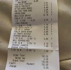 My grocery receipt was for exactly $100.00 : r/mildlyinteresting