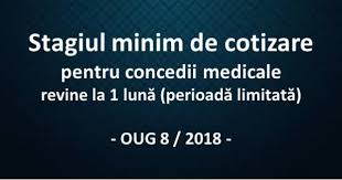 Concediul de maternitate vs.concediul de crestere a copilul, in acest articol punctam principalele deosebiri dintre cele doua tipuri de concedii. Stagiul Minim De Cotizare Concedii Medicale 2018 Theexperts Ro