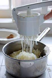 Kitchen Tool The Potato Ricer Never Peel A Potato Again Potato Ricer Food Tool Ricer