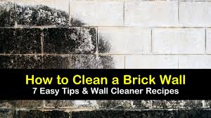 Especially if you don't have a lot of money and you need to sell your home right away. 7 Simple Ways To Clean A Brick Wall