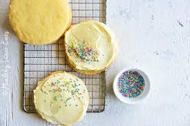 These cinnamon sugar cookies are my perfect cookie. Soft Keto Sugar Cookies With Sugar Free Vanilla Frosting