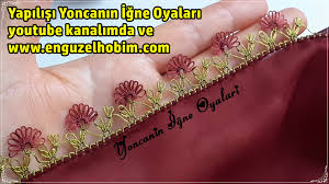 Sirali Sik Ve Sade Bir Igne Oyasi Modeli Anlatimli Yapilisi Model Sik Oya