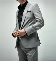 Black And Grey Dress Combination Gucci Grey Suit Black Shirt Combination Light Grey Suits Mens Suits Mens Suit Coats