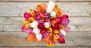 Wedding flowers flower wallpaper flowers nature rainbow roses flower making hippie flowers pretty flowers flower arrangements blue roses. Feeling Groovy Diy Tie Dye Flowers Bouqs Blog