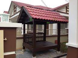 gazebo ada cermin cermin