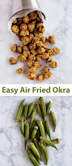 Air Fried Okra A Beautiful Mess Recipe Air Fryer Recipes Healthy Air Fryer Dinner Recipes Air Fryer Recipes Easy