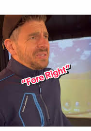 Ever had that moment when someone shouts "FORE RIGHT!" and everyone hits  the deck? Even