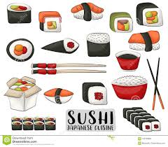 Und können sie mir bitte sagen, wie hoch die nebenkosten sind? Sushi Und Rollen Eingestellt Japanisches Kuchekonzept Ikonen Und Gegenstande Fur Asiatisches Restaurantmenu Oder Anzeige Vektor Abbildung Illustration Von Reis Bestandteile 123730964