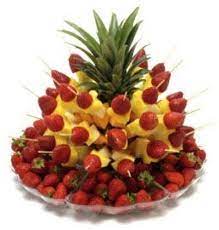 Desserts moins de 30 min. Brochettes De Fruits Brochette Fruits Recettes De Cuisine Presentation Fruits