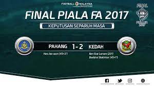 This is the overview which provides the most important informations on the competition malaysia fa cup in the season 2020. Fa Malaysia On Twitter 2017 Fa Cup Final 20th May 2017 Half Time Pahang 1 2 Kedah Credit Https T Co Jm2vrajxcu