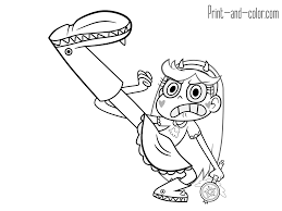 Star Butterfly Butterfly Coloring Page Coloring Pages Cute Coloring Pages