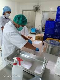 Kegiatan Pengambilan Sampel Dan Pengujian Swabbing Dinas Kelautan Dan Perikanan Provinsi Jawa Timur