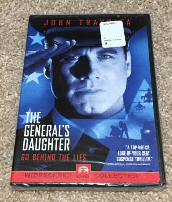 THE GENERAL'S DAUGHTER (DVD) J. TRAVOLTA Movie- US Army Intelligence  Thriller) 97363290346| eBay