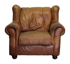 Oversized Wing Back Leather Chair Olde Good Things Get the best deals on brown leather chairs. oversized wing back leather chair