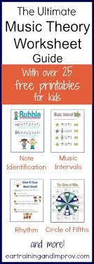 Learn the special names for each note of a scale. Music Theory Worksheets 50 Free Printables