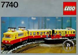 7740 Inter City Passenger Train Set Lego Trains Lego City Train Lego